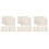 120Pièces Ensemble De Nappes Bébé Pe Multicolores Pour Enfants À 6