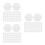 1500Pièces Outils Papier Hexagones Pour Patchwork Couture DIY 6