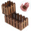 8Pièces Clôture Miniature En Bois Panier Fleurs Décor 9