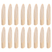 50Pièces Bouchons Bois Massif Beige Pour Trous De Pocket Hole Déco