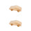 2Pièces Mini Bois Clair DIY, Support Pour Peinture Et Décor 5