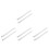 4Paires Protections Skateboard Longboard Bord Silicone Acier 8