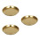 3Pièces Assiettes Métal Acier Pour Grillades Réceptions 7
