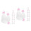 20Pièces Miniatures Blancs Jouet Educatif Enfants 6