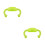 2Pièces Poignées Silicone Facile Nettoyage 5