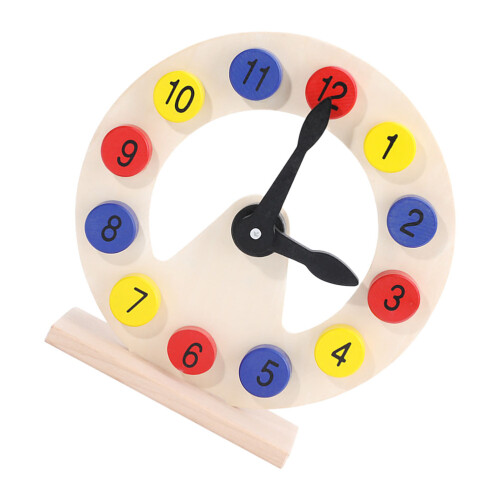 2Pièces Jouet Bois Cognition Couleurs Éducatif Enfant 1