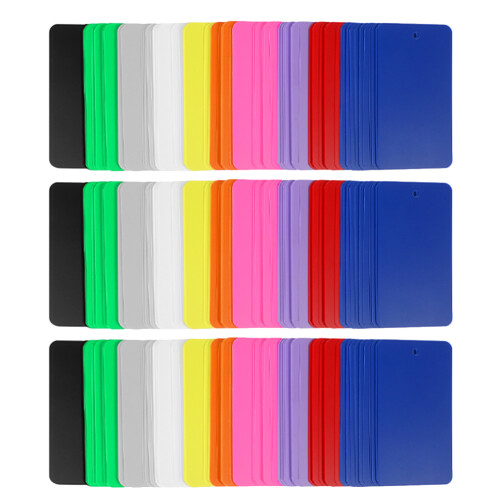 750Pièces Étiquettes Identification PVC Colorées Usage Polyvalent 2