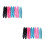 60Pièces Bigoudis Mousse Pour Colorés Méthode 4