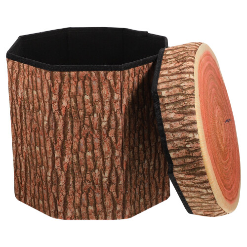 3Pièces Tabourets En Bois Velours Coloré 1