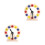 2Pièces Jouet Bois Cognition Couleurs Éducatif Enfant 10