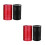 4Pièces Cendrier Portable Auto Alliage Aluminium Couleur Variée 4
