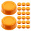 40Pièces Bouchons Étanches Bébé Orange En Matériau PP Durable 1