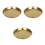 3Pièces Assiettes Métal Acier Pour Grillades Réceptions 5
