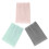 3Pièces Serviettes Muslin Multi Usage Assorties 1