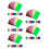 750Pièces Étiquettes Identification PVC Colorées Usage Polyvalent 8