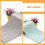 3Pièces Serviettes Muslin Multi Usage Assorties 8