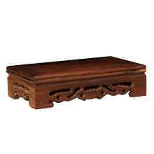 2Pièces Pieds En Bois Café Pour Présentoir, Pot De Décor
