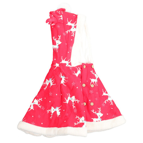 2Pièces Cape De Fête En Polyester Costume Elk Cape 1