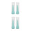 4Pièces Outil Pose Retrait Lentilles Silicone Vert Clair Confortable 7