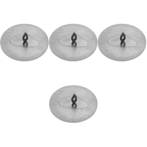 4Pièces Éteignoir Bougies Argenté Pour Usage 2