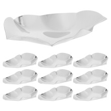30Pcs Stainless Steel Small Dish Set for Seafood Sauces and Seasoning