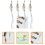 8Pièces Filets Nylon Résistants Faciles Nettoyage 10