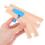 10Pièces Ponts Connecteurs Bois Plastique Multi Couleurs Pour Train 4