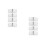 8Pièces Support De Clôture En Pour Jardin Cour 9