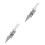 2Pièces Pluviomètre Extérieur Jardin Support Acier Durable 4