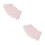 2Pièces Toile Rose Texturée Pour Fleurs Bouquets 8