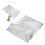 2Pièces Cache Poussière Écran Ordinateur Argent Oxford Bureau 9