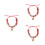 3Pièces Colliers Animaux Style Japonais Chic Pour Chats 4
