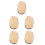 5Pièces Buffing Khaki Nettoyage Bottes Et Sneakers 5