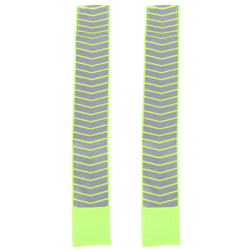 2Pièces Brassards Réfléchissants Multi Usage Colorés