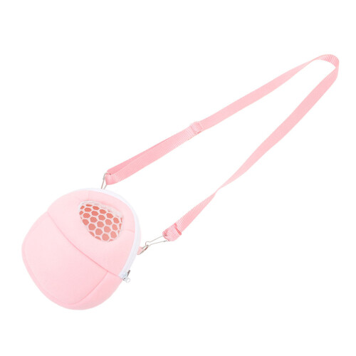 4Pièces De Voyage Hamster Rose Velours Pour Animaux 1
