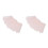 2Pièces Toile Rose Texturée Pour Fleurs Bouquets 5