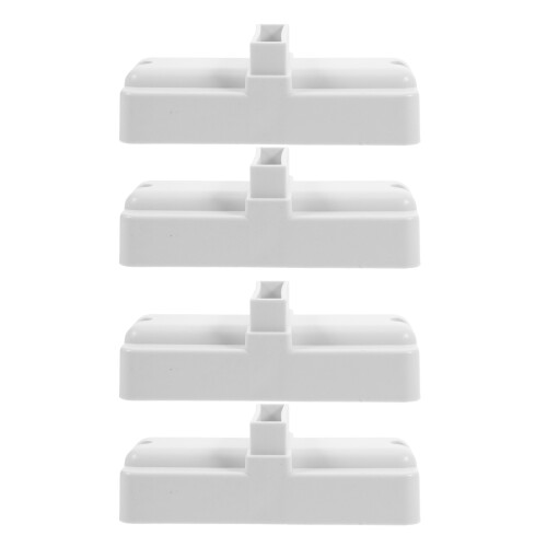 8Pièces Support De Clôture En Pour Jardin Cour 2