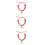 3Pièces Colliers Animaux Style Japonais Chic Pour Chats 6