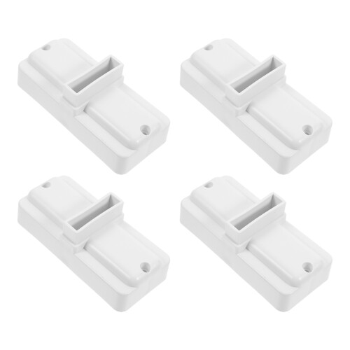 8Pièces Support De Clôture En Pour Jardin Cour 1