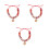 3Pièces Colliers Animaux Style Japonais Chic Pour Chats 5