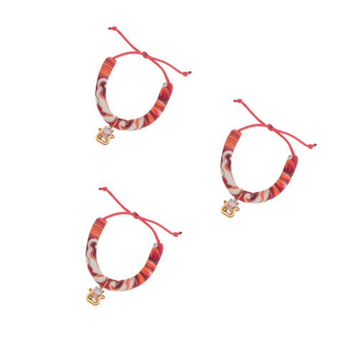 3Pièces Colliers Animaux Style Japonais Chic Pour Chats 2