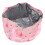 4Stk Pink Faltbarer Canvas Eimer Wasserbehälter Camping Picknick 2