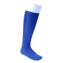 (3 UK-6 UK, Royal Blue/White) Carta Sport Childrens/Kids Euro Socks