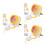 3Sets Automatischer Perlenspinner ABS Multi Farben Zum Armbandbasteln 7