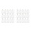 2Pièces Remplisseurs Chaussures Gonflables Transparent Maintien 10
