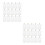2Pièces Remplisseurs Chaussures Gonflables Transparent Maintien 6