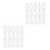 2Pièces Remplisseurs Chaussures Gonflables Transparent Maintien 5