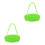 2Pcs Green Silicone Steamed Egg Rack for Steaming Eggs 9-Hole 4