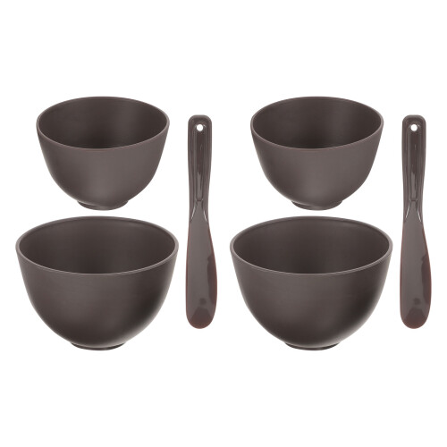 2Sets Silikon Kosmetik Schüssel Set Für Gesichtsmasken 2