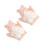 4Stk Pink Badehandschuhe Für Kinder Doppelseitig Pe & Viskose 2